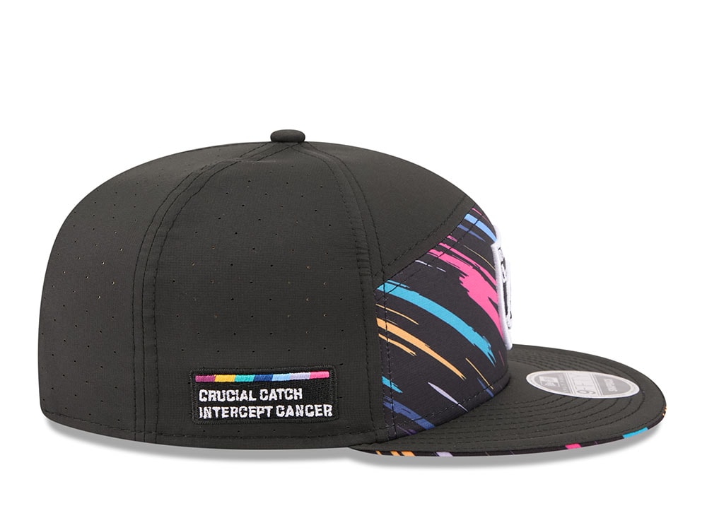 New Era Las Vegas Raiders Crucial Catch 2026 Black Edition 9Fifty Split Panel Snapback Hat