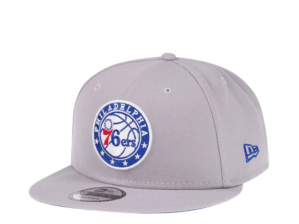 シュププ 　fcrb New Era 9FIFTY キャップ　グレー New Era Philadelphia 76ers Fresh Grey Edition 9Fifty Snapback Cap