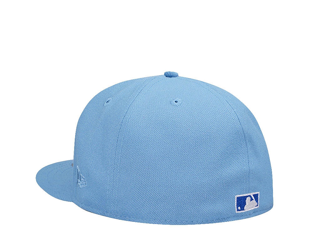 New Era Colorado Rockies 25th Anniversary Glacier Blue and Ice Edition 59Fifty Fitted Hat
