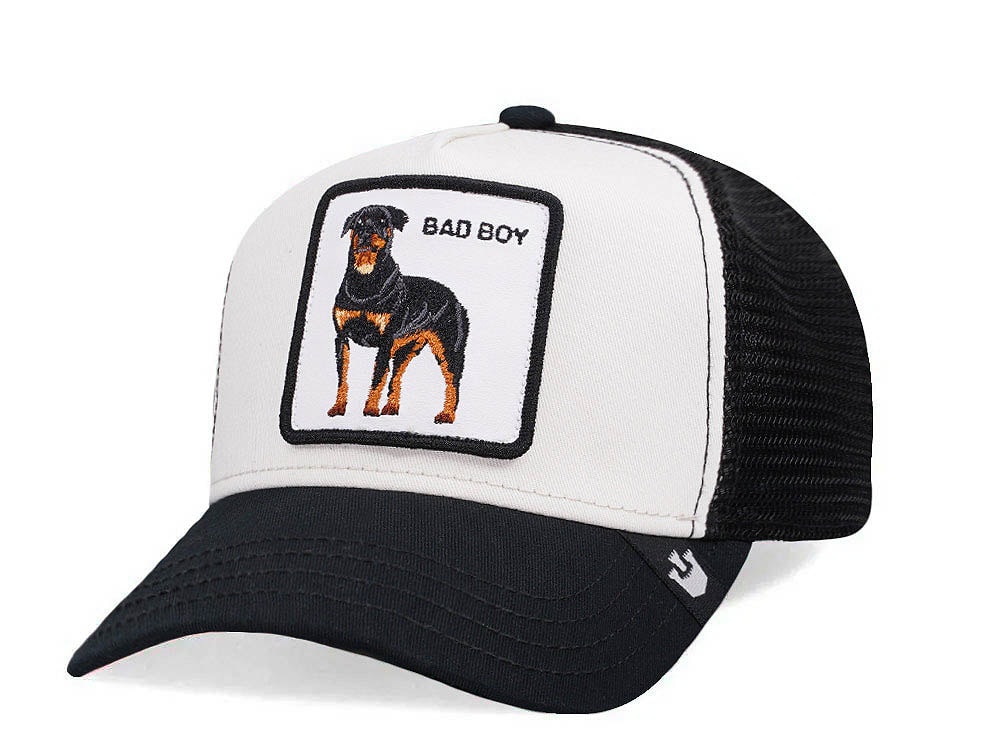 Goorin Bros The Baddest Boy Black/White Trucker Snapback Hat