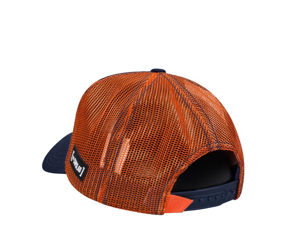 Capslab Dragon Ball Goku Blue/Orange Trucker Snapback Hat