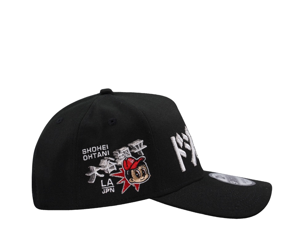 New Era Los Angeles Dodgers Kanji Ohtani Black Prime Edition 9Forty A Frame Snapback Hat