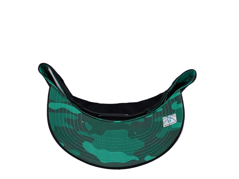Mitchell & Ness Boston Celtics 404 Club Camo Black Edition Pro Pinch Fit Snapback Hat