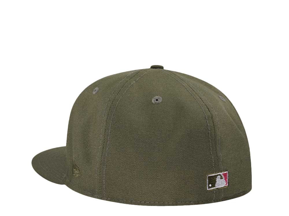 New Era Tampa Bay Rays Devil Inaugural Season 1998 Olive Lava Two Tone Edition 59Fifty Fitted Hat