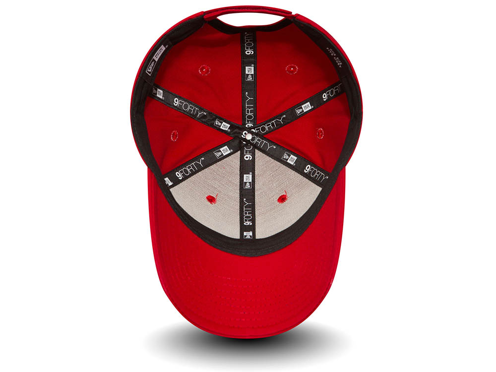 New Era Basic Scarlett Red 9Forty Strapback Hat
