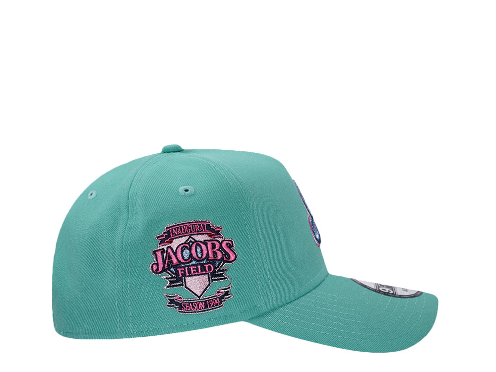 New Era Cleveland Indians Inaugural Season 1994 Candy Mint Prime Edition 9Forty A Frame Snapback Hat