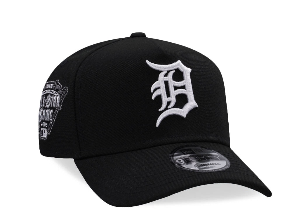 New Era Detroit Tigers All Star Game 2005 Black Prime Edition 9Forty A Frame Snapback Hat