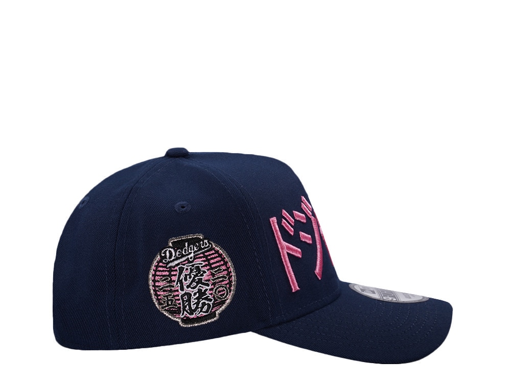 New Era Los Angeles Dodgers World Series 2026 Ocean Blue Prime Edition 9Forty A Frame Snapback Hat