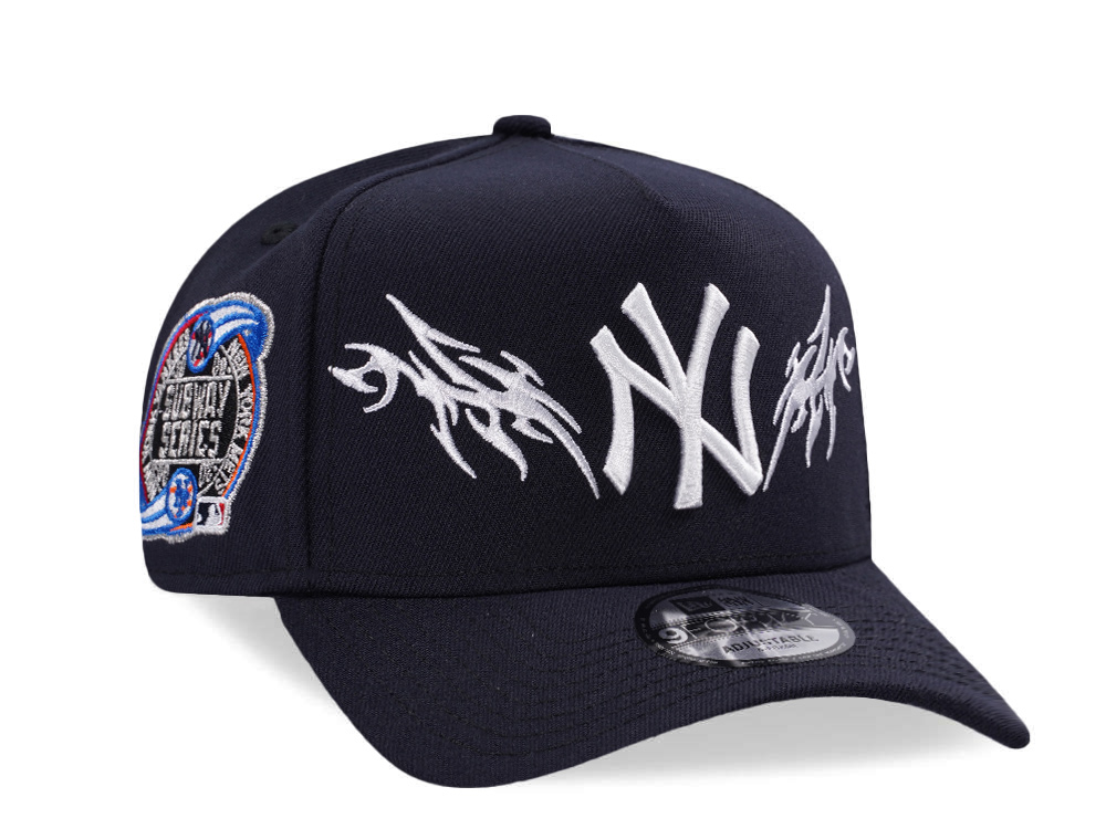 New Era New York Yankees Subway Series Tribal Navy Prime Edition 9Forty A Frame Snapback Hat