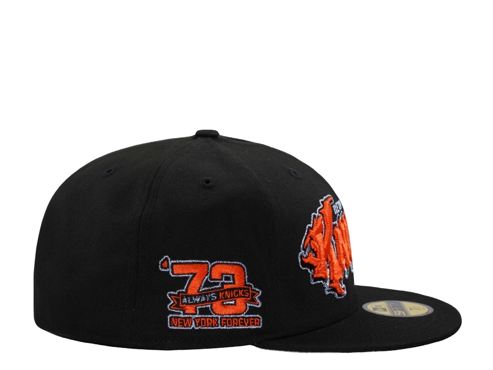 New Era New York Knicks 1973 Black Prime Edition 59Fifty Fitted Hat