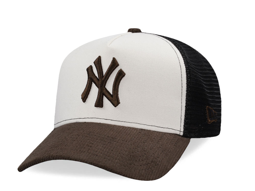 New Era New York Yankees Brown Trucker Edition 9Forty A Frame