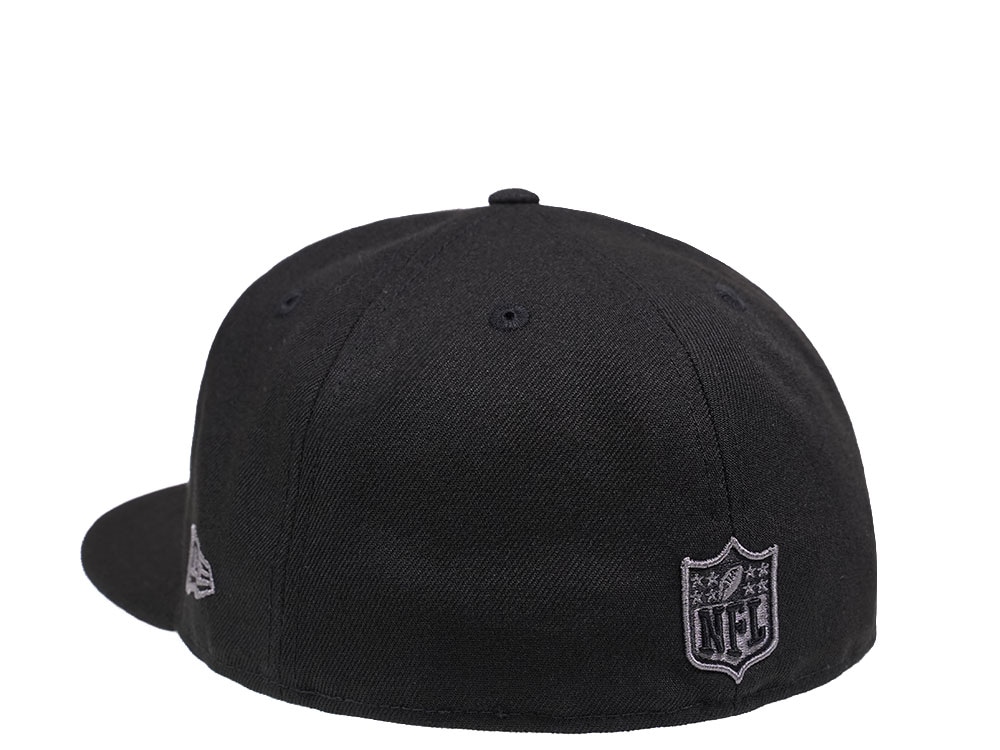 New Era Baltimore Ravens Black and Gray Edition 59Fifty Fitted Hat