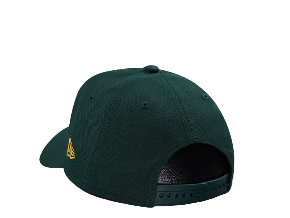 New Era Oakland Athletics Rickey Henderson Field Dark Green Prime Edition Kids 9Forty A Frame Snapback Hat