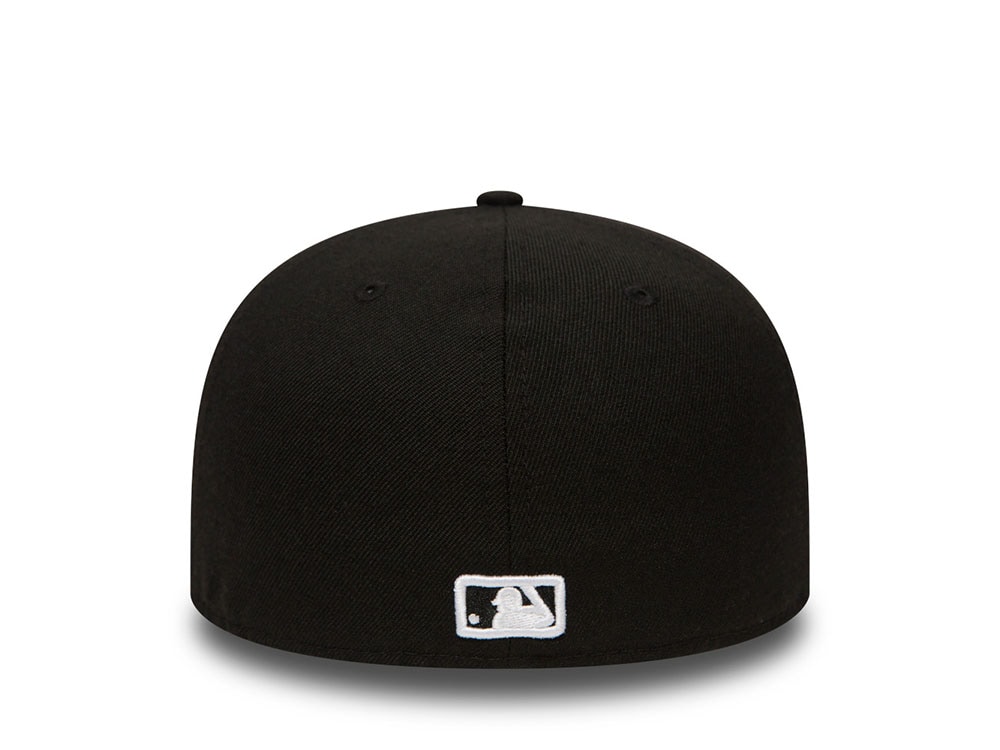 New Era New York Yankees Plain Black Prime Edition 59Fifty Fitted Hat