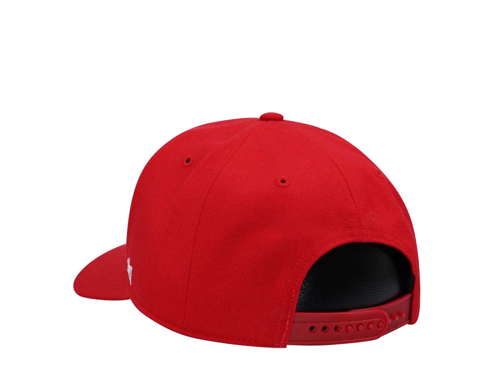 47Brand New York Yankees Red Base Runner MVP DP Snapback Hat