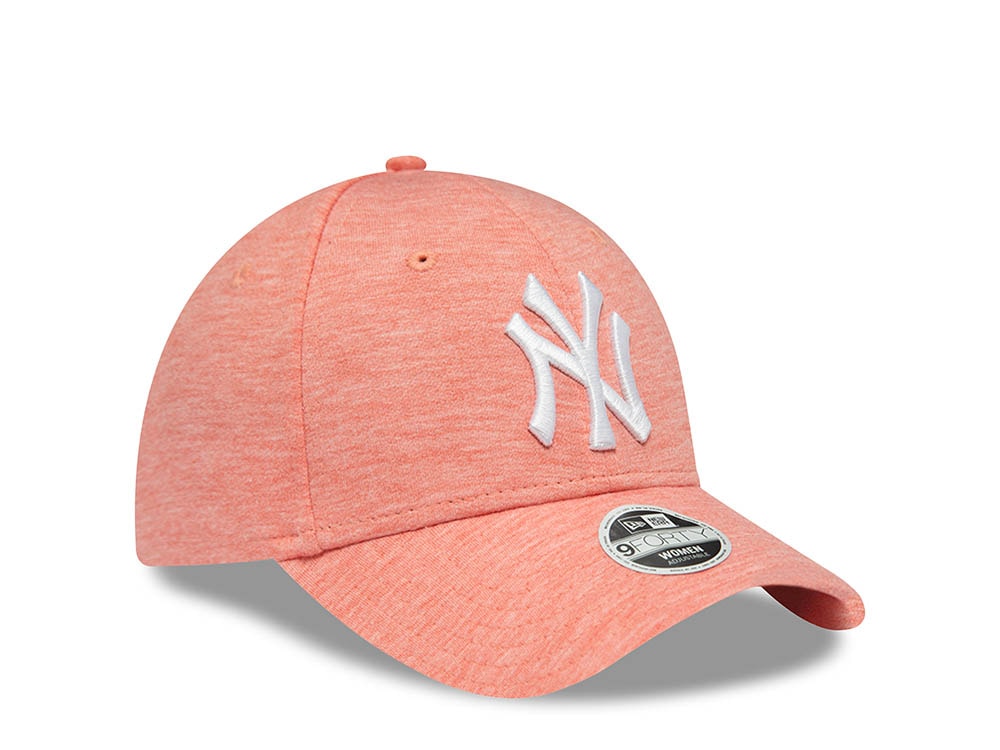 New Era New York Yankees Jersey Peach Womens 9Forty Strapback Hat