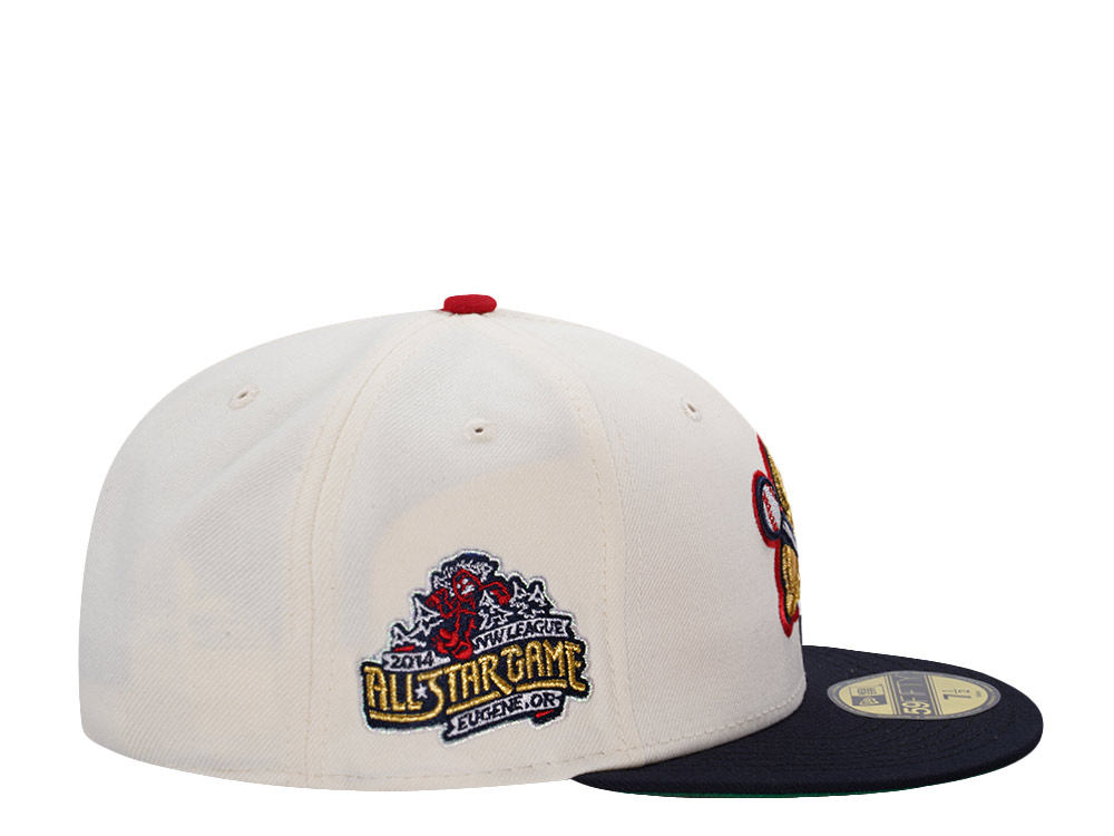New Era Eugene Emeralds PK Park Chrome Two Tone Edition 59Fifty Fitted Hat