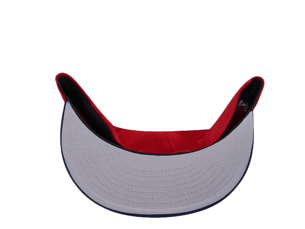 New Era Washington Capitals All Time Goals Ovechkin Red Two Tone Edition 59Fifty Fitted Hat