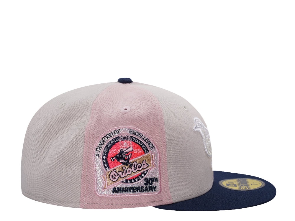 New Era Baltimore Orioles 30th Anniversary Pinwheel Edition 59Fifty Fitted Hat