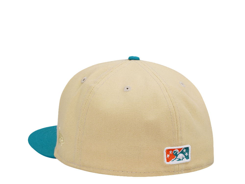 New Era Salt Lake Gulls Vegas Gold Two Tone Prime Edition 59Fifty Fitted Hat