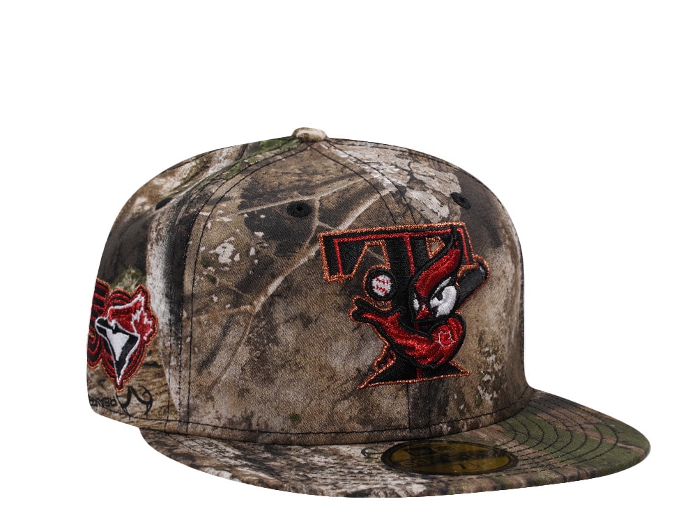 New Era Toronto Blue Jays 50th Anniversary Realtree APX Prime Edition 59Fifty Fitted Hat