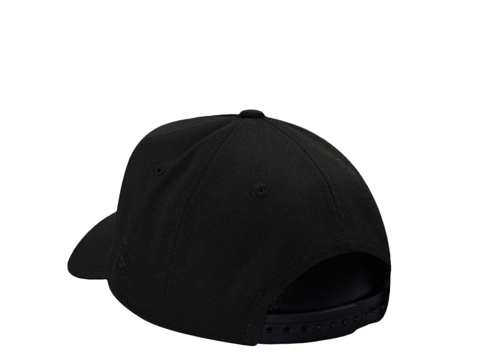 New Era Los Angeles Dodgers 40th Anniversary Black Out Red Edition 9Forty A Frame Snapback Hat