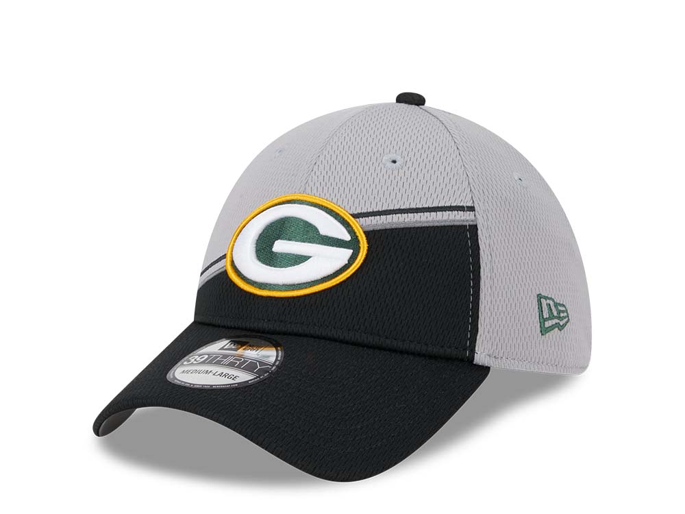 New Era Green Bay Packers NFL Sideline 2023 39Thirty Stretch Hat