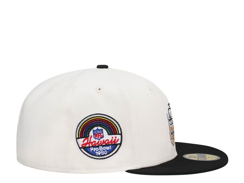 New Era New Orleans Saints Pro Bowl Chrome Two Tone Edition 59Fifty Fitted Hat