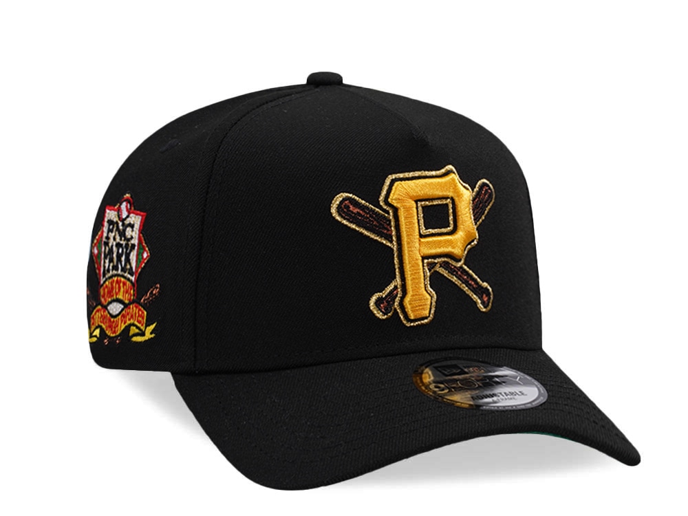 New Era Pittsburgh Pirates PNC Park Black Prime Edition 9Forty A Frame Snapback Hat