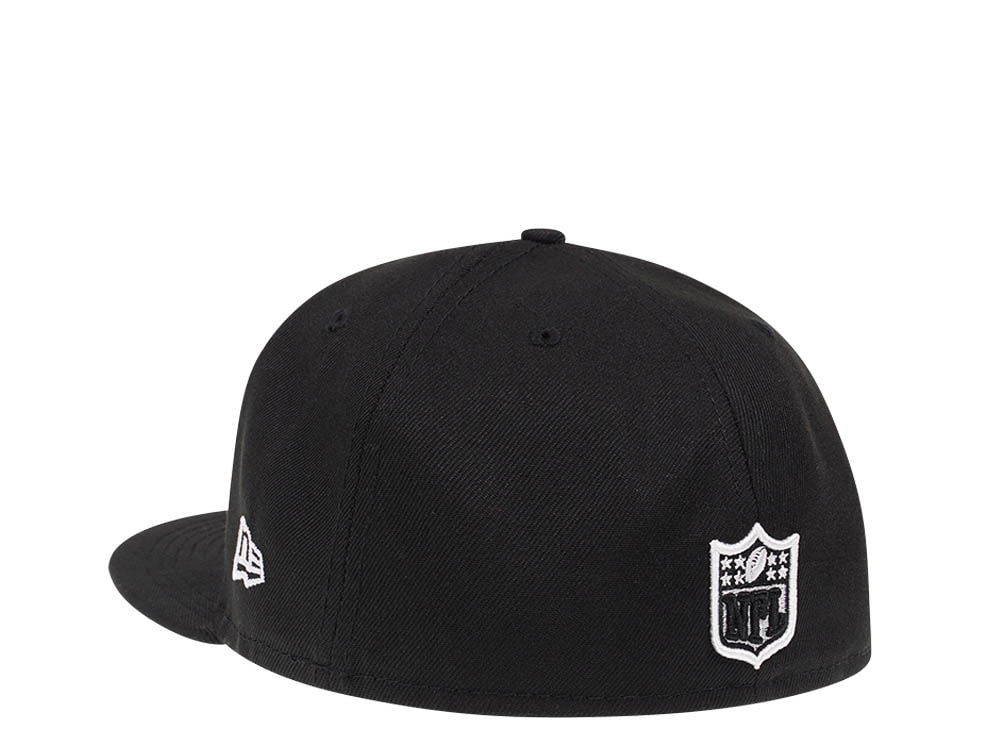 New Era Las Vegas Raiders Citruspop Patch Super Bowl XVIII 59fifty Fitted Hat