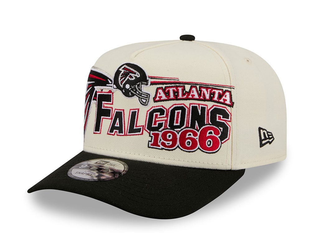 New Era Atlanta Falcons 1966 Classic Chrome Edition 9Fifty A Frame Snapback Hat