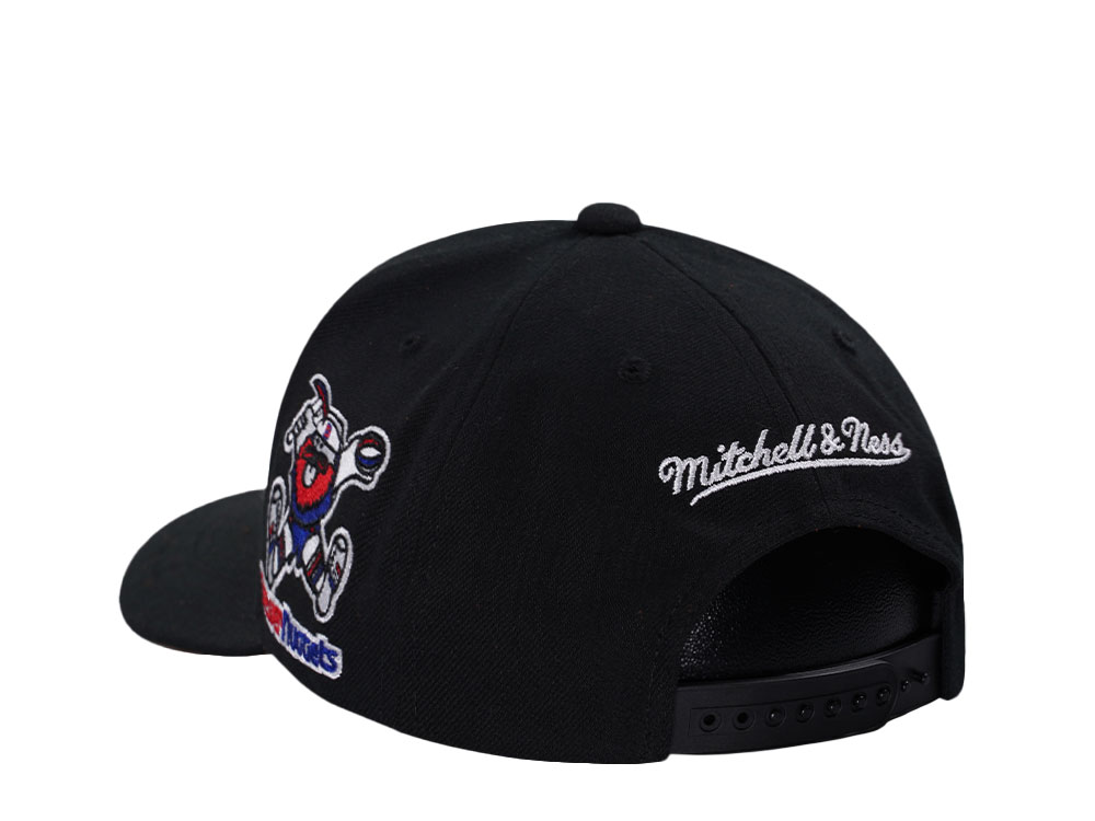 Mitchell & Ness Denver Nuggets Hardwood Classic Pro Crown Fit Black Snapback Hat