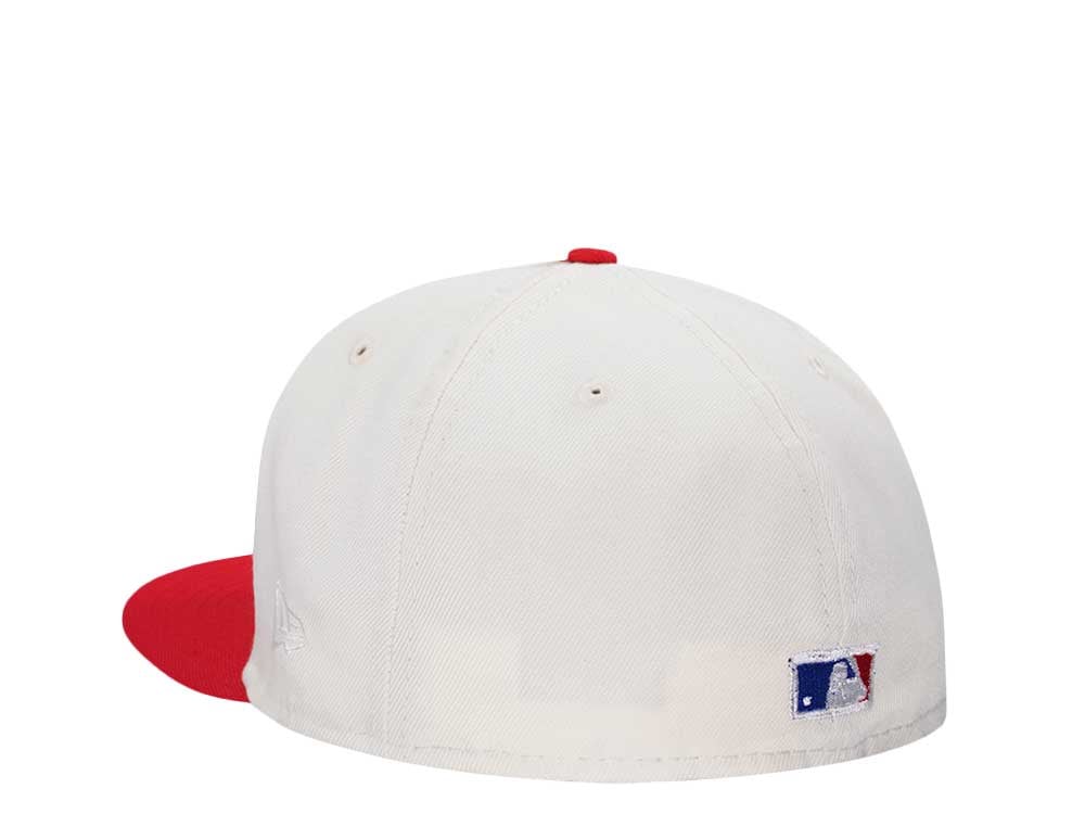 New Era Texas Rangers Arlington Stadium Chrome Throwback Two Tone Edition 59Fifty Fitted Hat