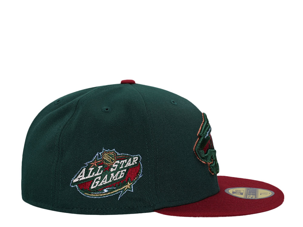 New Era Minnesota Wild All Star Game 2004 Two Tone Edition 59Fifty Fitted Hat
