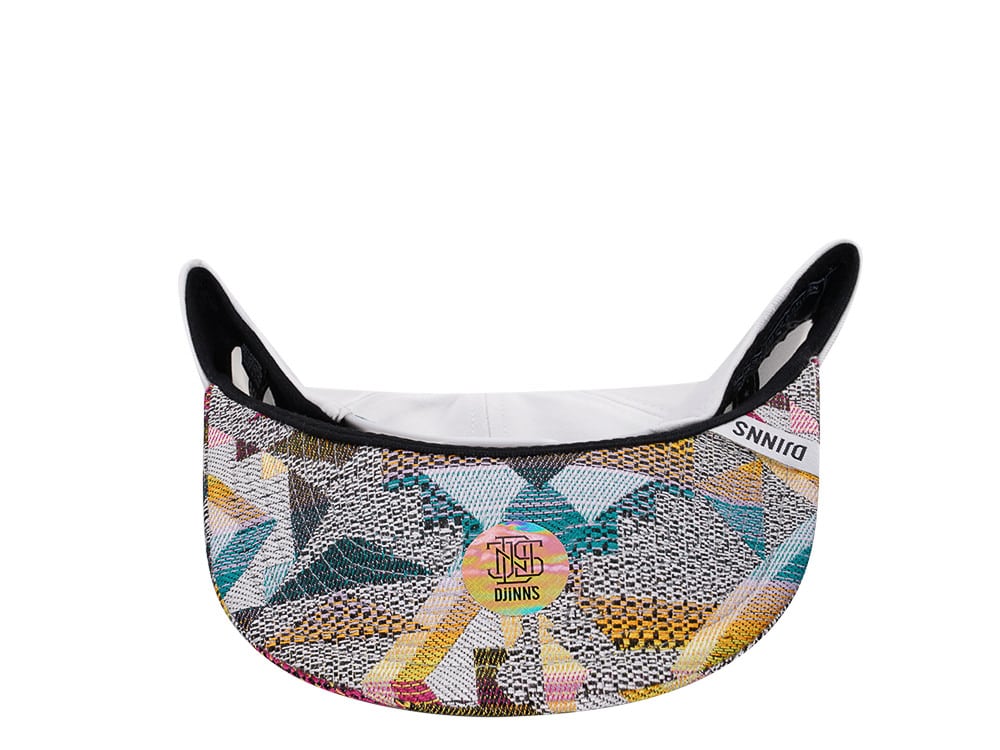Djinns Rubber Aztek White Snapback Hat