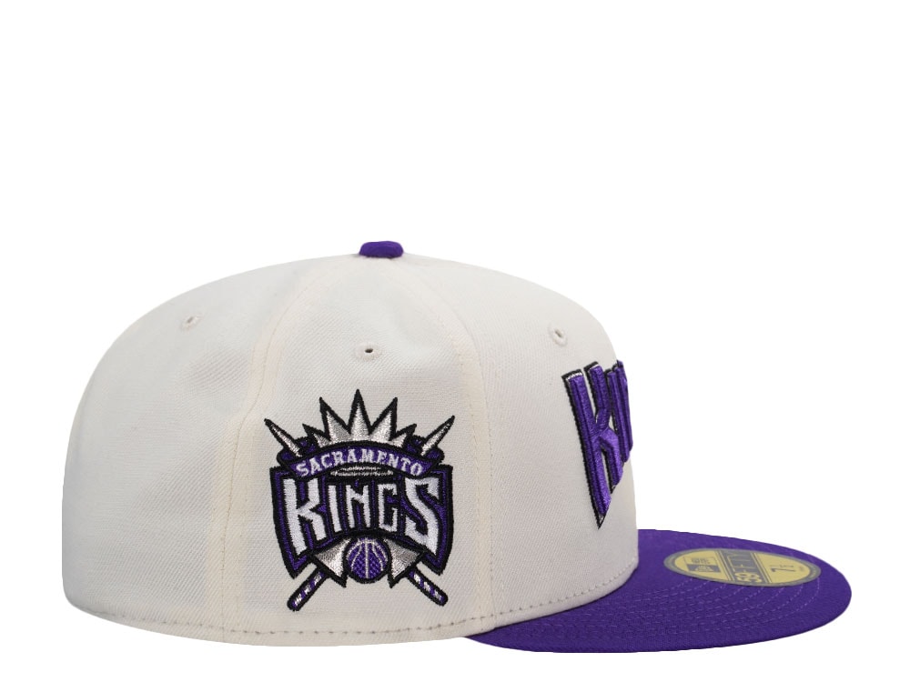 New Era Sacramento Kings Chrome Two Tone Edition 59Fifty Fitted Hat