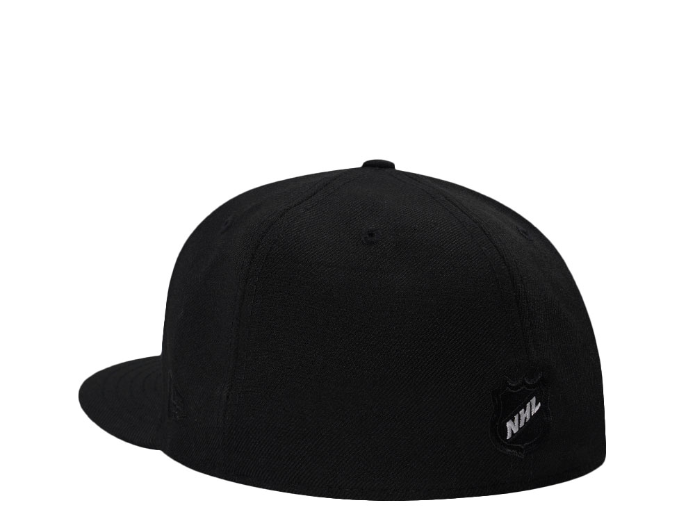 New Era Anaheim Ducks Blackout Glow Wool Edition 59Fifty Fitted Hat