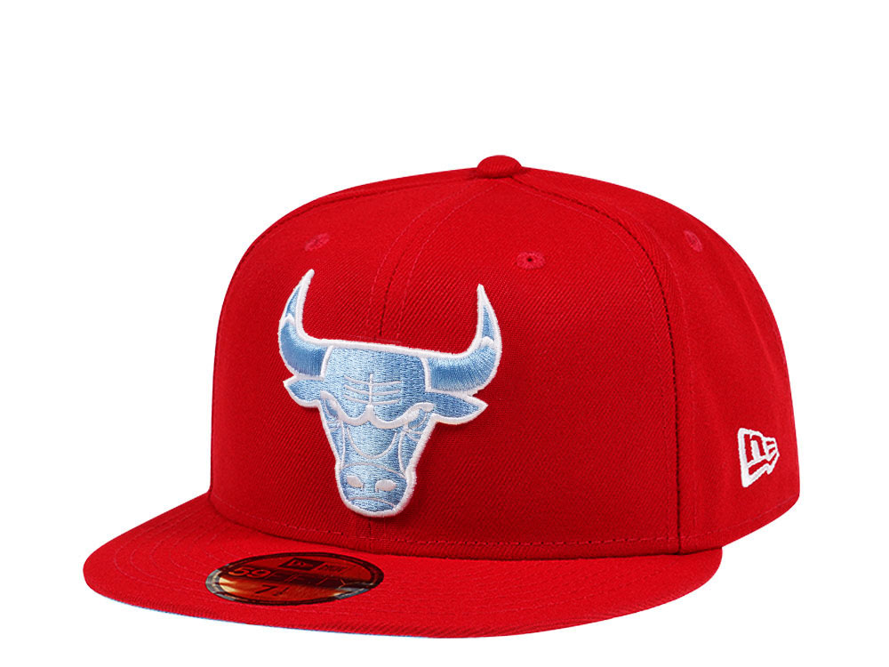 New Era Chicago Bulls Fire and Ice Edition 59Fifty Fitted Hat