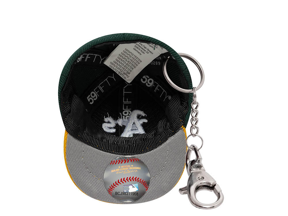 New Era Oakland Athletics Mini Hat Keychain
