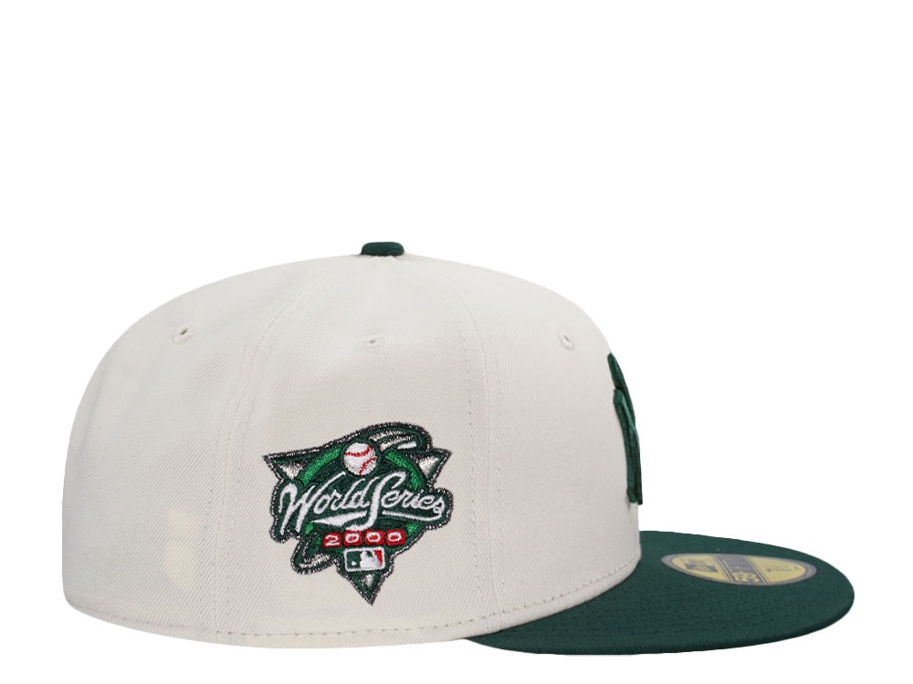 New Era New York Yankees World Series 2000 Chrome Two Tone Edition 59Fifty Fitted Hat