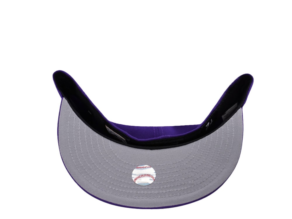 New Era Minnesota Twins Inaugural Season 2010 Purple Prime Edition 59Fifty Fitted Hat