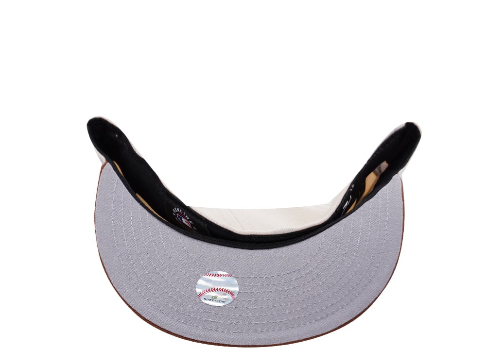 New Era Seattle Mariners 20th Anniversary Cream Two Tone Edition 59Fifty Fitted Hat