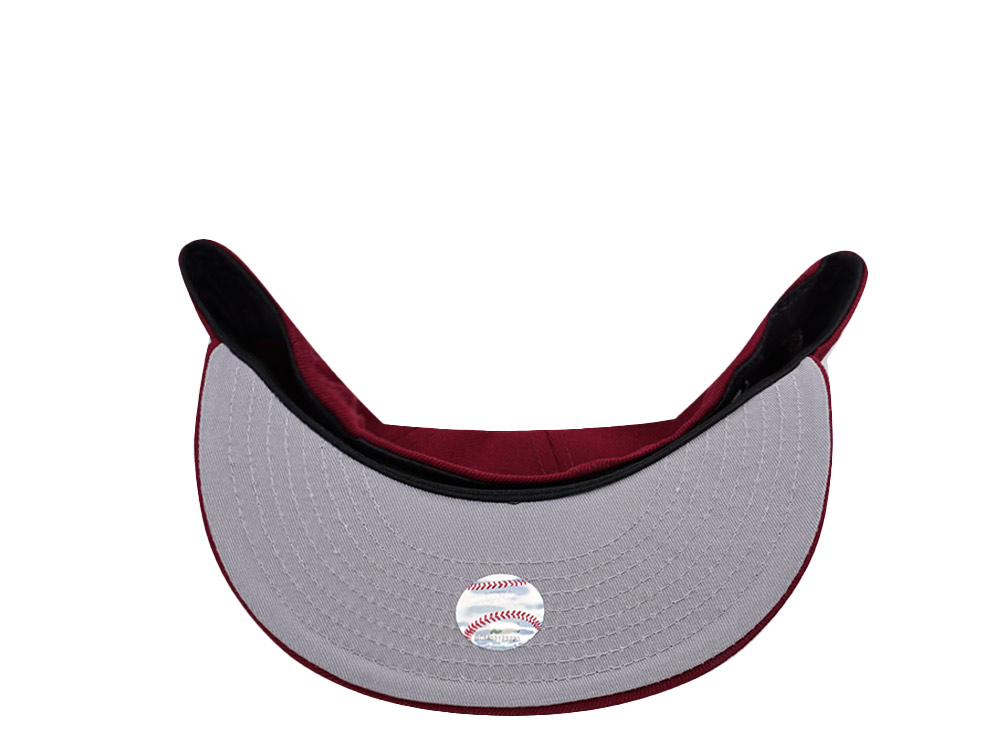 New Era Philadelphia Phillies All Star Game 1996 Cardinal Red Prime Edition 59Fifty Fitted Hat