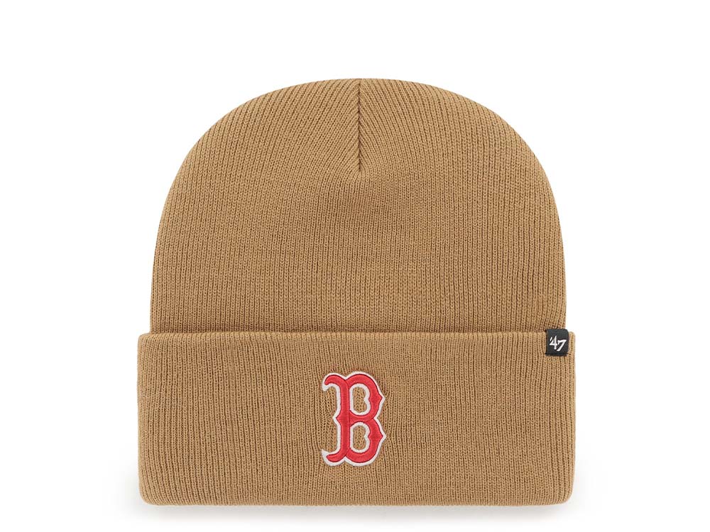 47Brand Boston Red Sox Camel Haymaker Cuff Knit