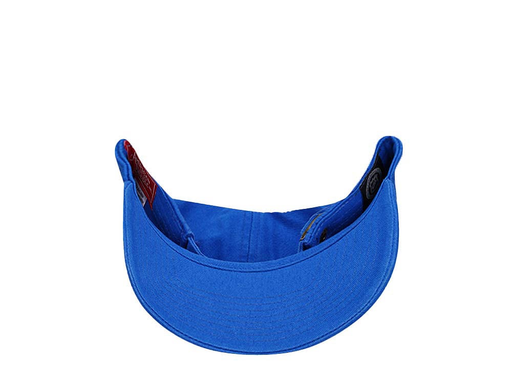 American Needle Edmonton Oilers All Blue Ballpark Dadhat Strapback Hat
