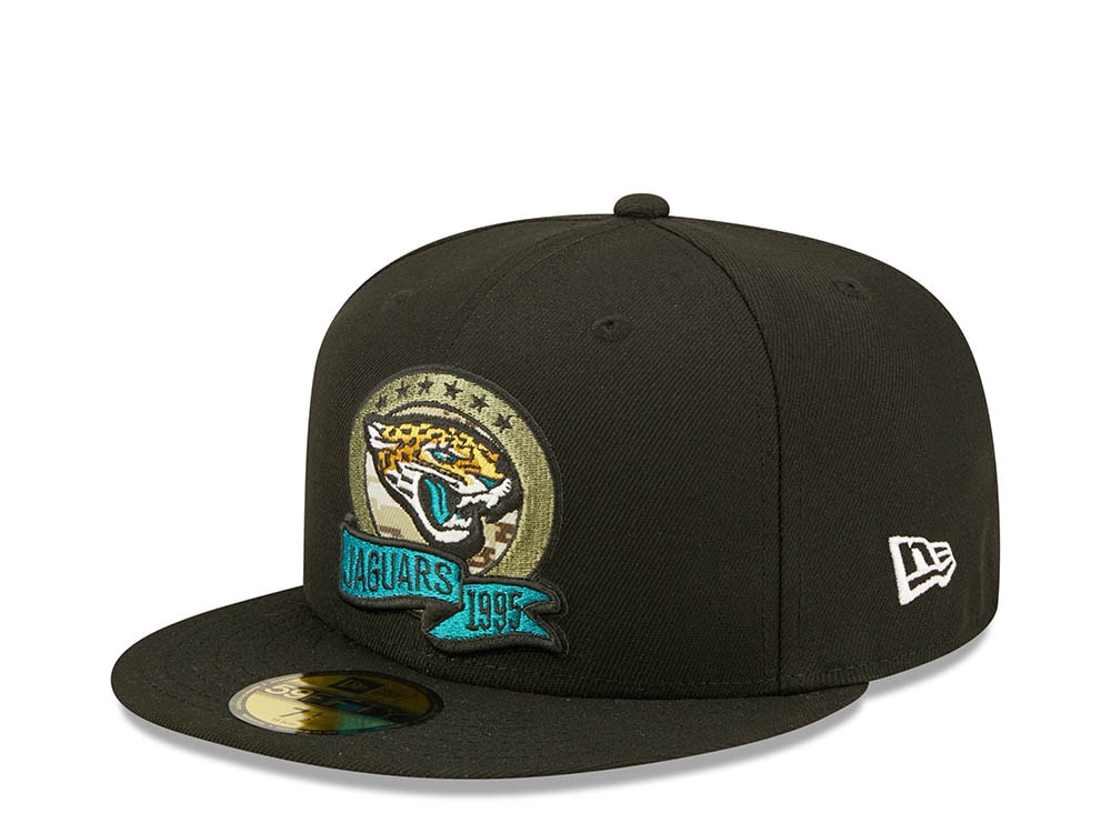 New Era Jacksonville Jaguars Salute to Service 2022 Fitted 59Fifty Hat