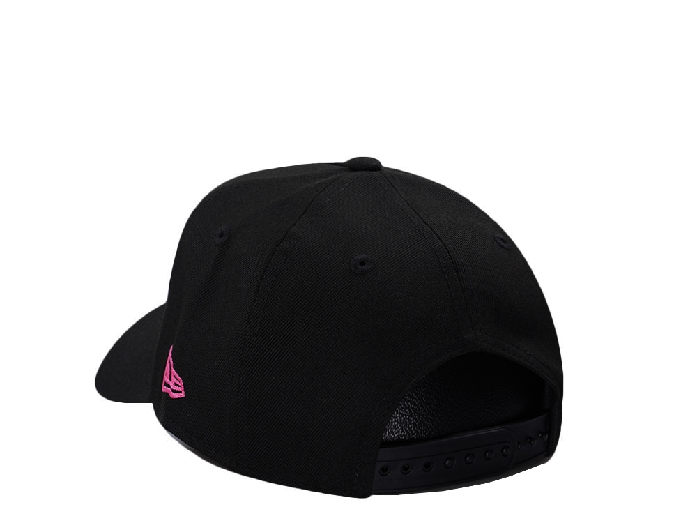 New Era Los Angeles Dodgers Tokyo Series Black Prime Edition 9Forty A Frame Snapback Hat