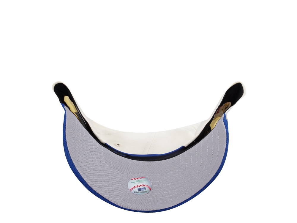 New Era Los Angeles Dodgers Back to Back Upside Down Chrome Two Tone Edition 9Forty A Frame Snapback Hat