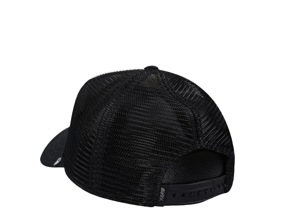 Goorin Bros The Black Sheep Black Trucker Snapback Hat