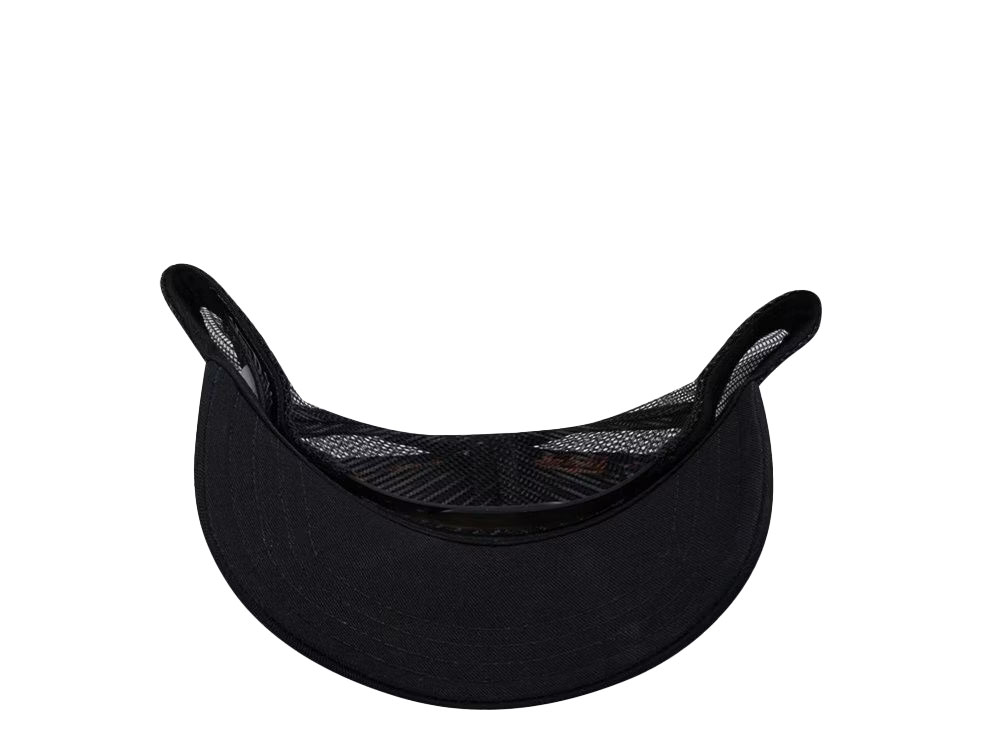 Von Dutch Live Fast Motorcycles Black Trucker Edition Snapback Hat
